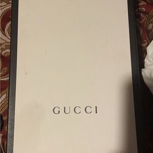 Men’s US 12 Gucci size 46 Navy Blue Tennis Sneakers worn 1x comes with box